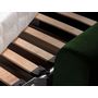 Voir la diapositive 5 : LISA DESIGN Owen - canapé 3 places convertible express couchage quotidien 140 cm matelas 12 cm en velours