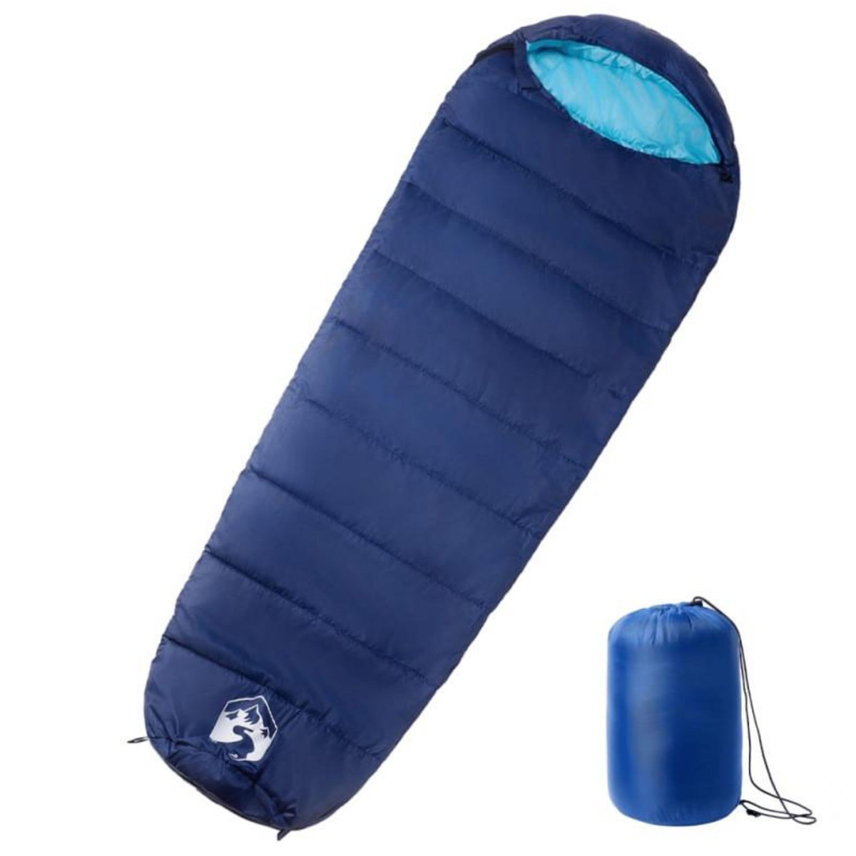 VIDAXL Sac de couchage momie pour adultes camping 3 saisons