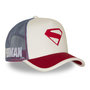Voir la diapositive 4 : CAPSLAB Casquette  trucker avec filet et logo Dc Comics Logo
