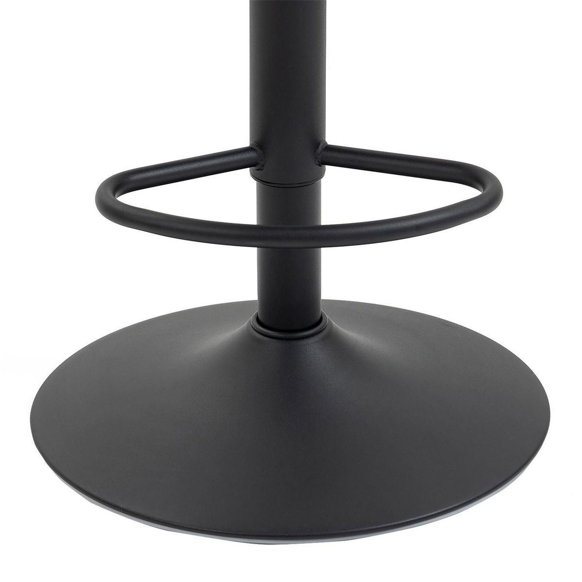 IDIMEX Lot de 2 tabourets de bar VENEZA en tissu suédine