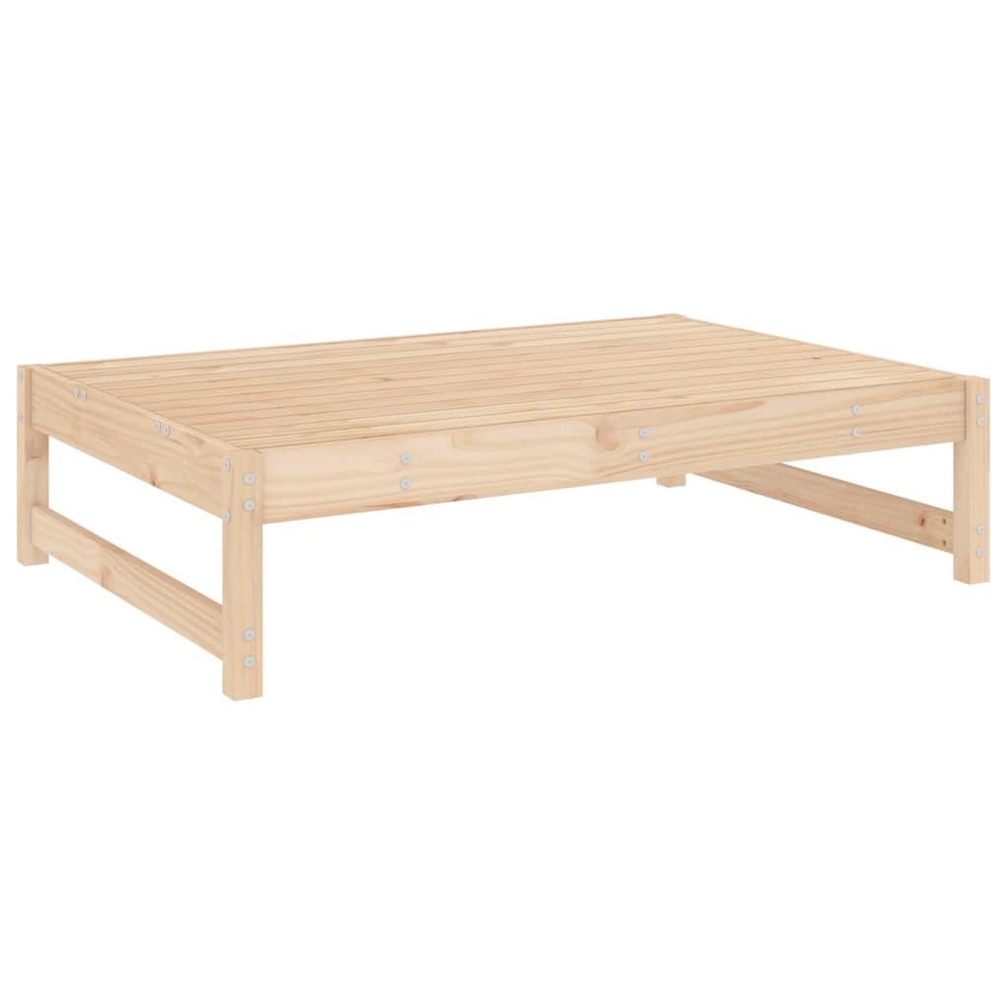 Voir la diapositive 4 : VIDAXL Salon de jardin 4 pcs bois massif de pin