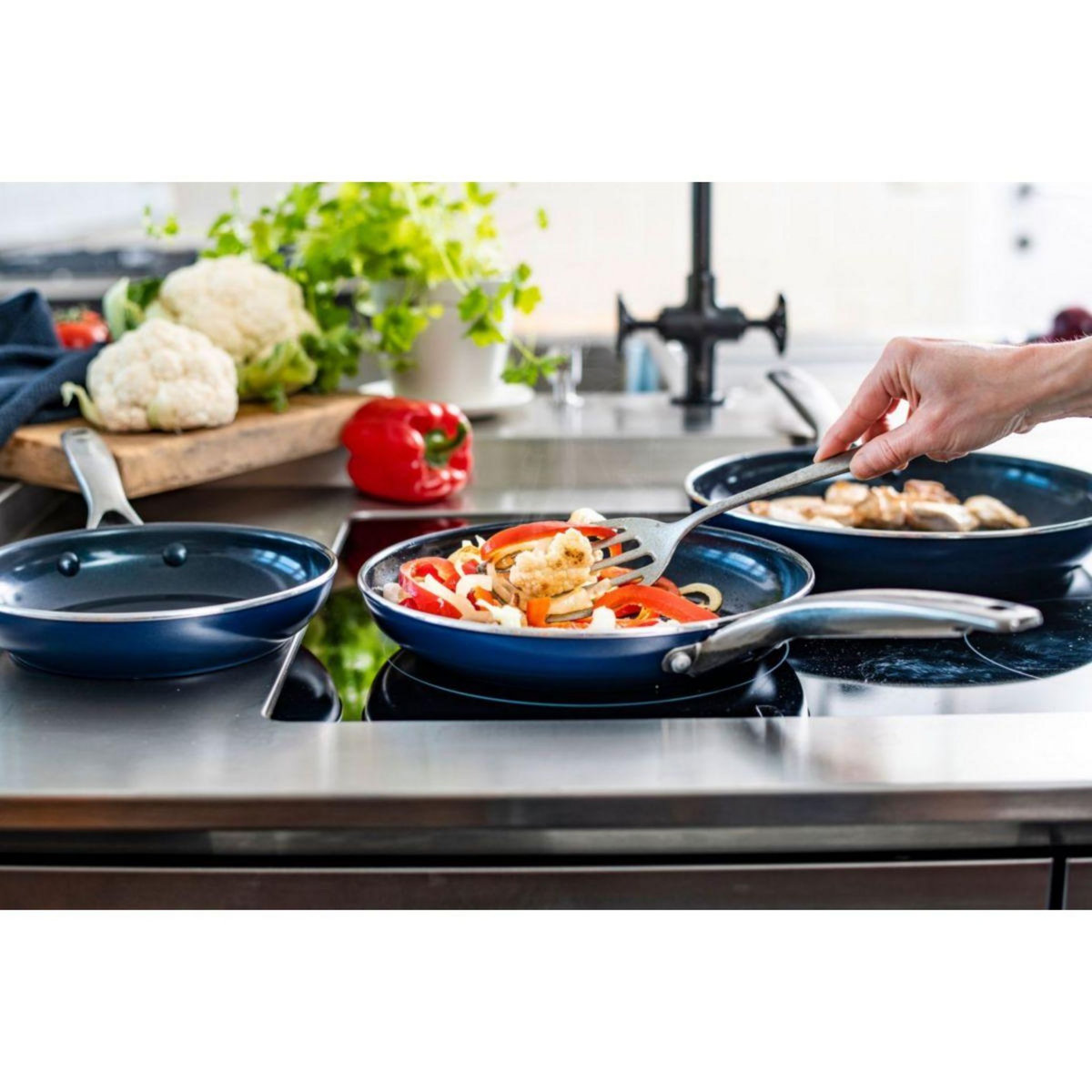 BLUE DIAMOND Poêle 28cm