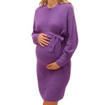 MAMALICIOUS Robe de Grossesse te Femme Mamalicious Vala. Coloris disponibles : Violet