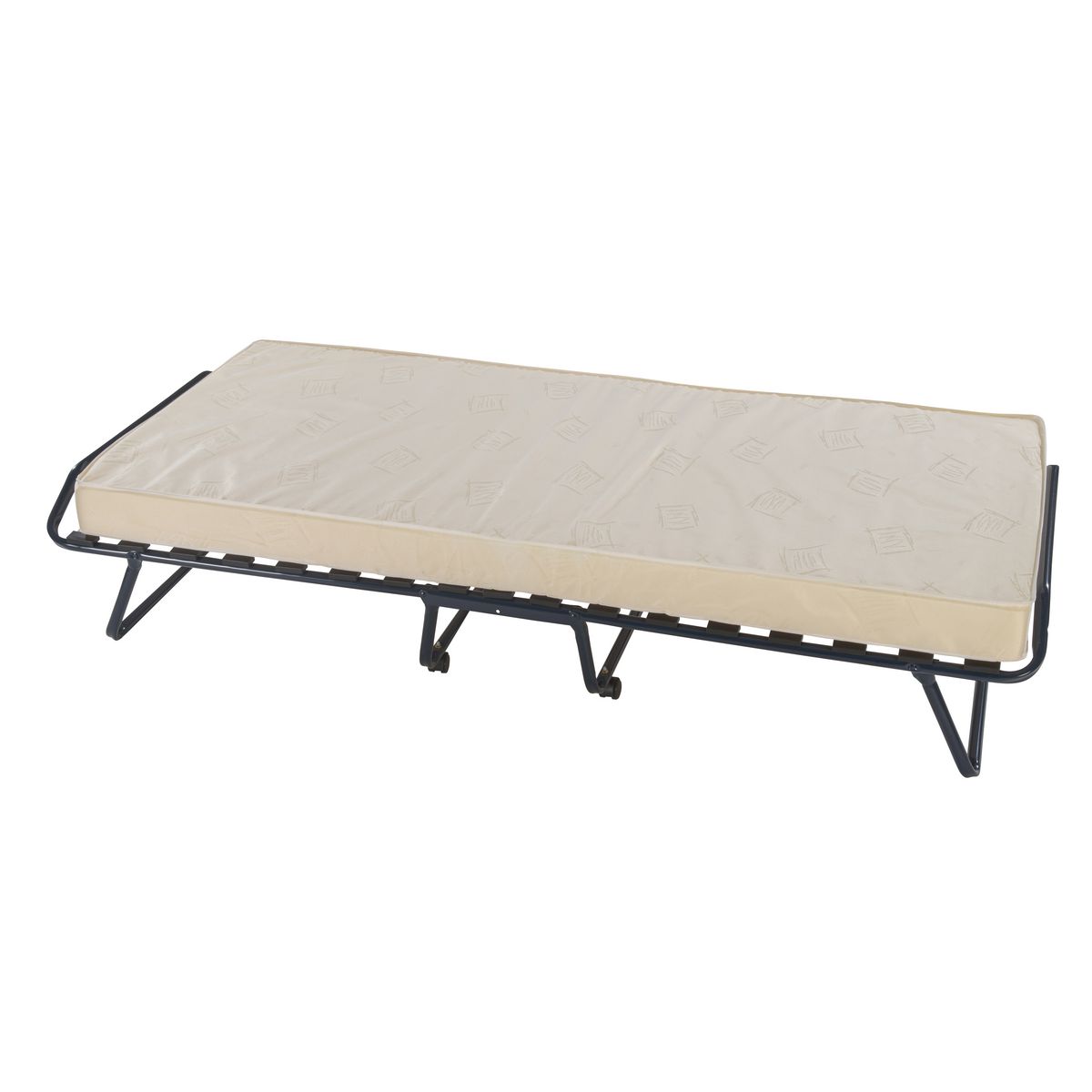 SEDAC LIT PLIANT sommier 17 lattes + matelas mousse 90x190 cm FOLDI