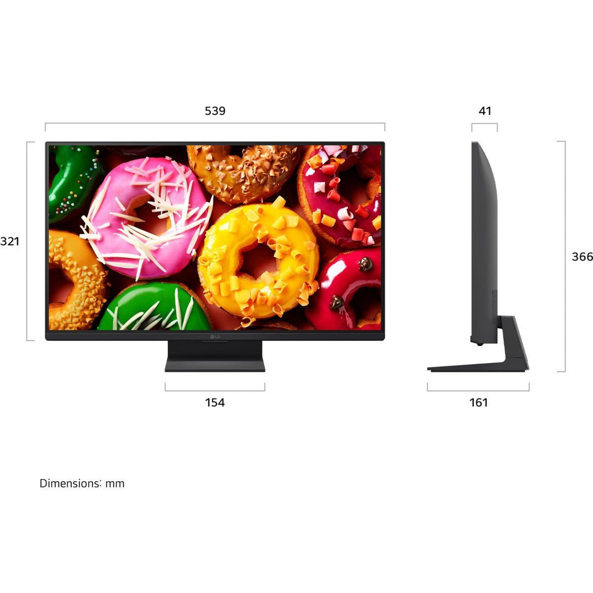 Voir la diapositive 2 : LG Tv led 24lb70006la (2026) 24  (60 cm)