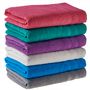 Voir la diapositive 2 : ACTUEL Serviette de toilette coton 360gr/m2 unie