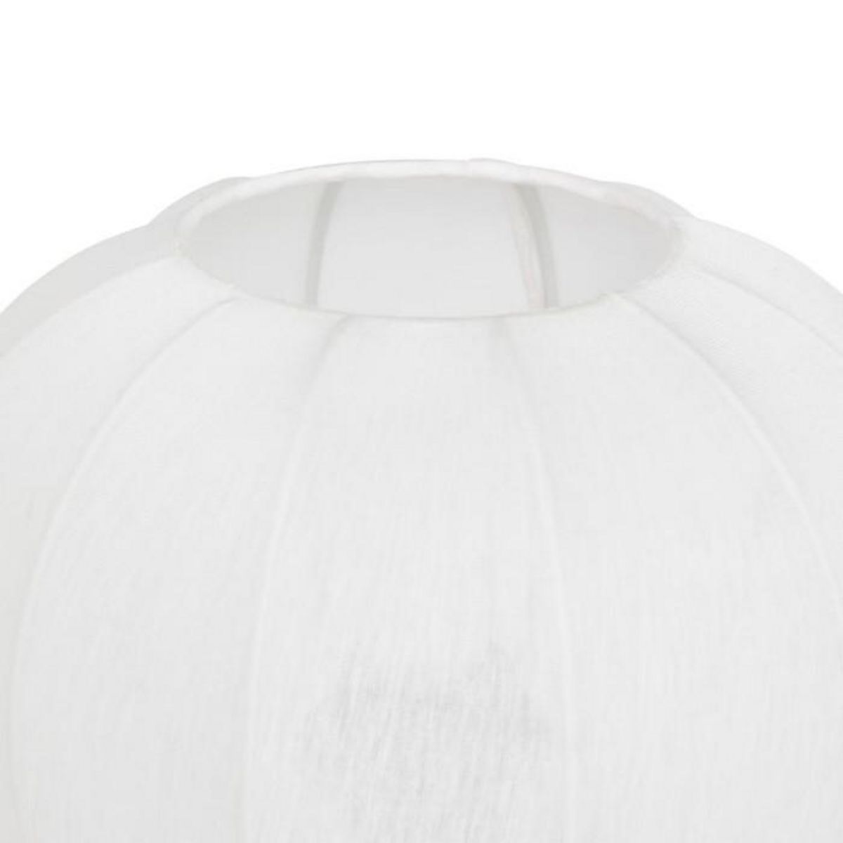 ATMOSPHERA Lampe à Poser en Coton  Tobie  33cm Blanc & Noir