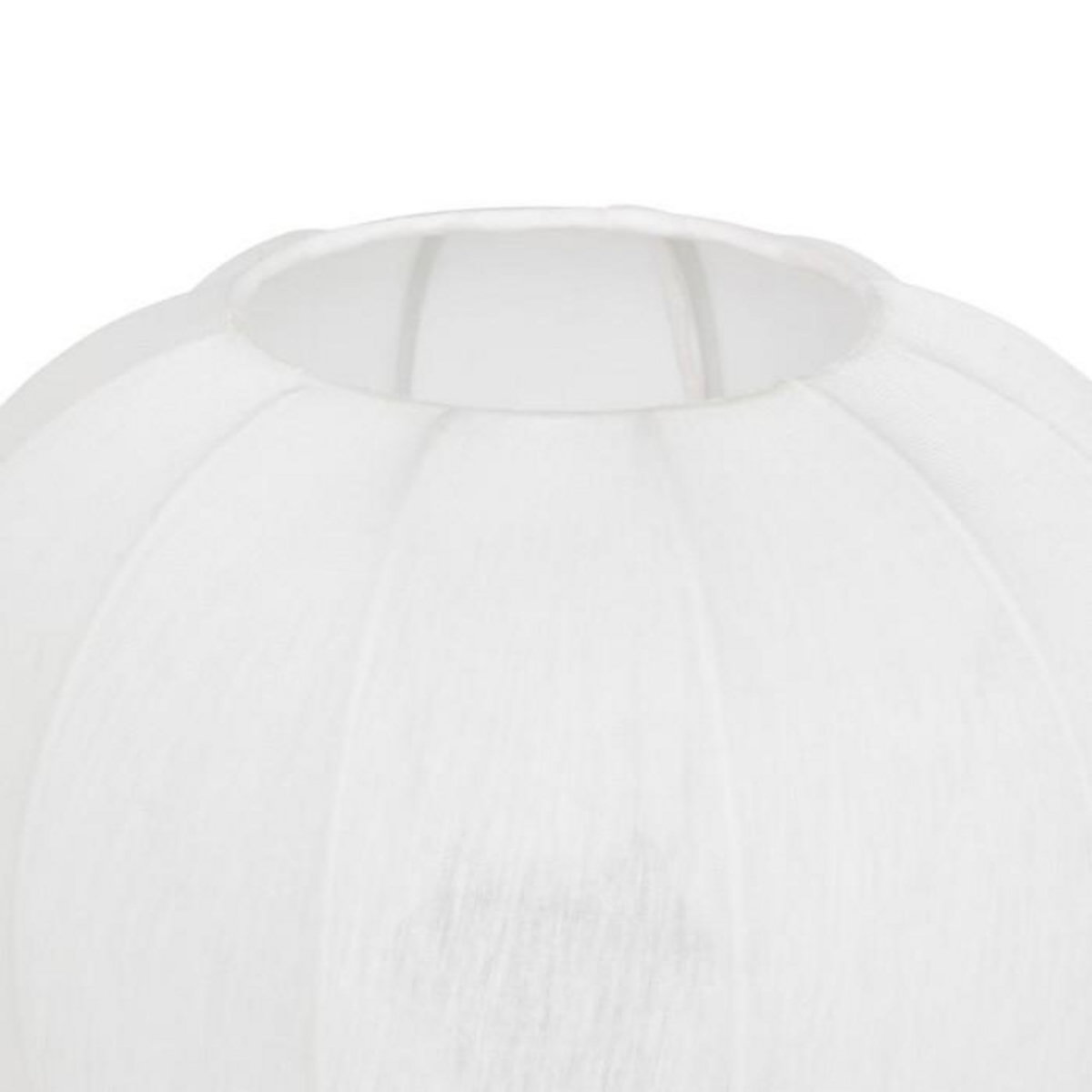 ATMOSPHERA Lampe à Poser en Coton  Tobie  33cm Blanc & Noir
