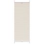 Voir la diapositive 2 : VIDAXL Store plisse 50x150 cm Creme