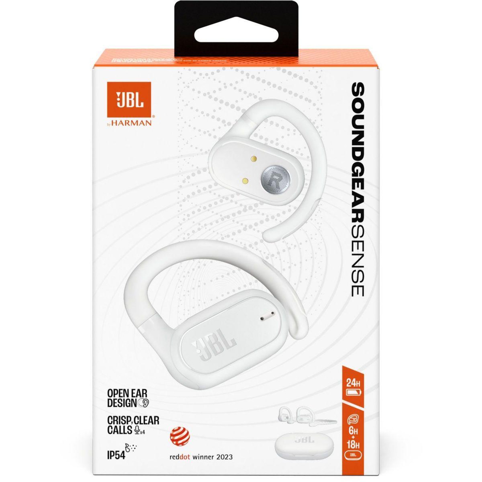 Voir la diapositive 4 : JBL Ecouteurs soundgear sense blanc