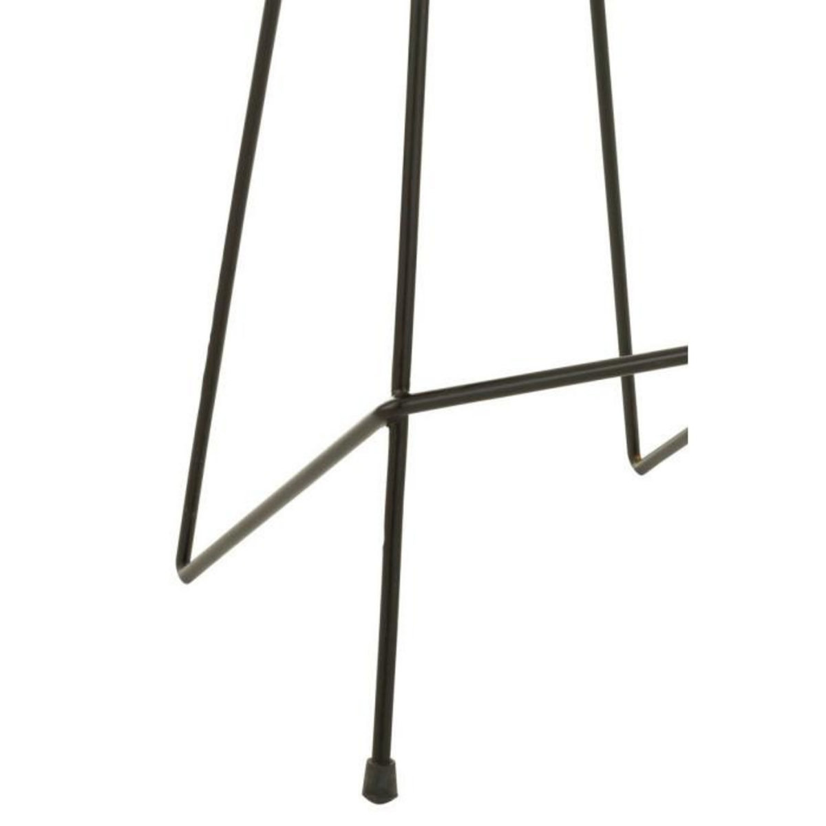 Paris Prix Tabouret de Bar en Bois  Winfred  70cm Noir