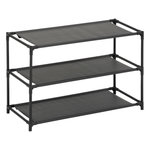 ATMOSPHERA Range chaussures 9 paires métal et plastique