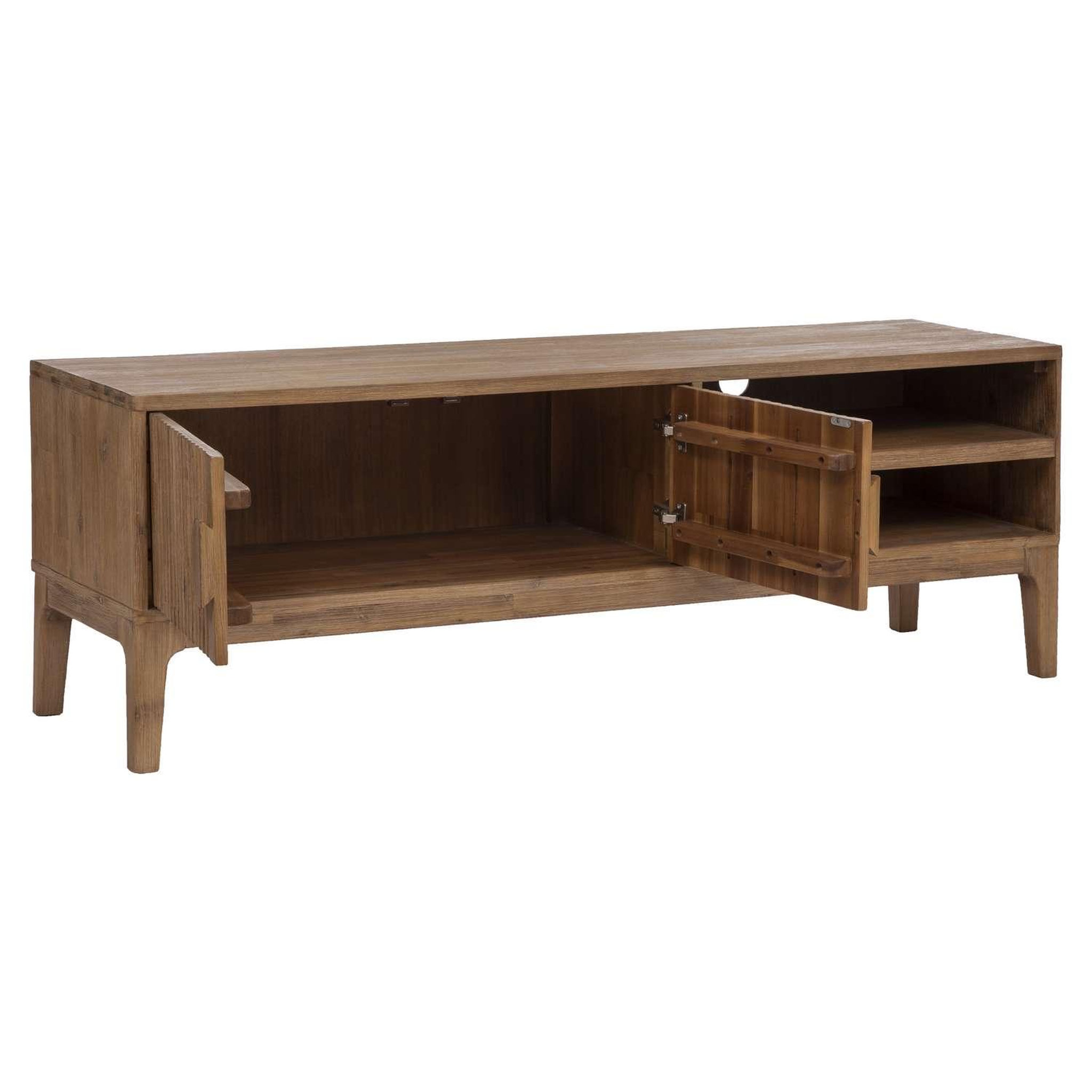 Voir la diapositive 3 : ATMOSPHERA Meuble tv 2 portes en bois sabor - beige