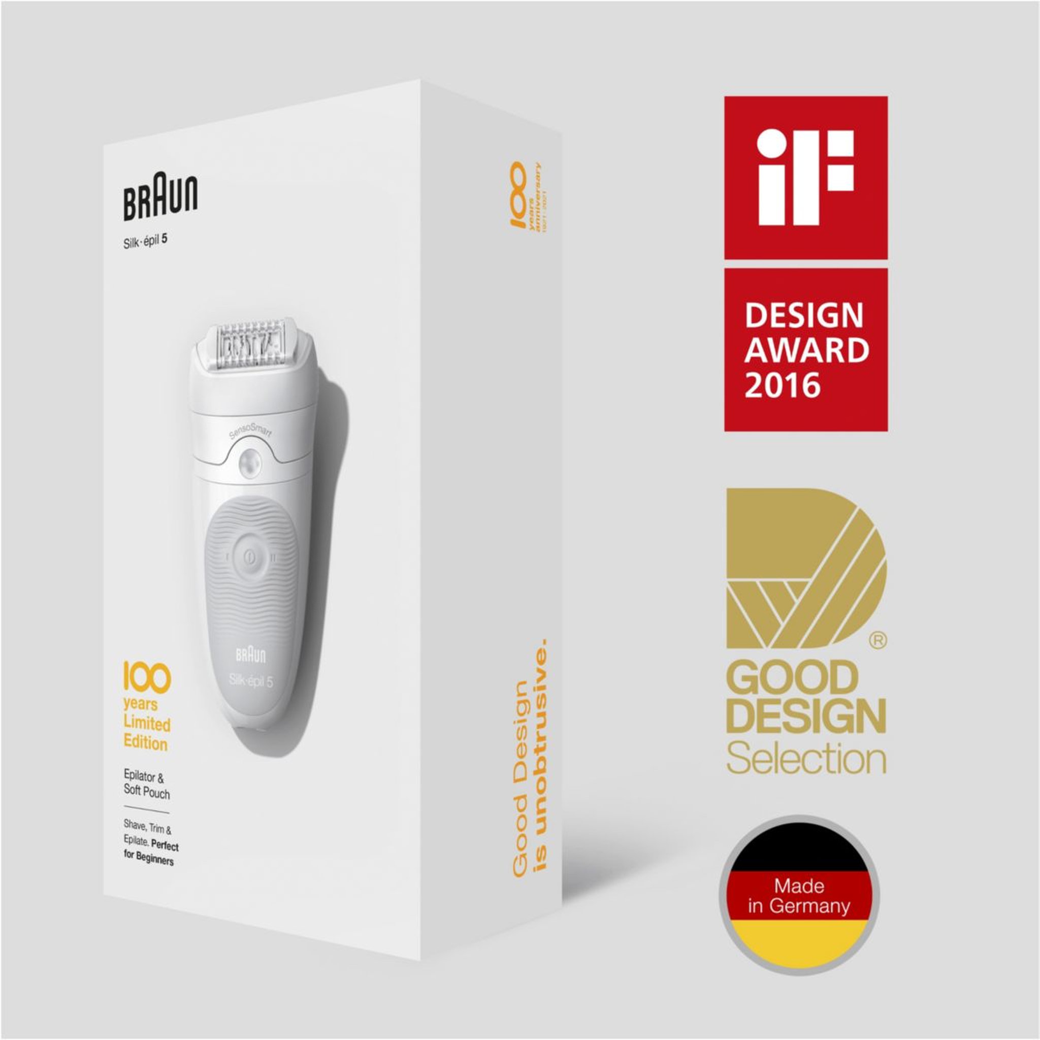 Voir la diapositive 2 : BRAUN Epilateur électrique Silk Epil SES MBSES5