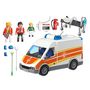 Voir la diapositive 3 : PLAYMOBIL 6685 - City Life - Ambulance avec gyrophare et sirène
