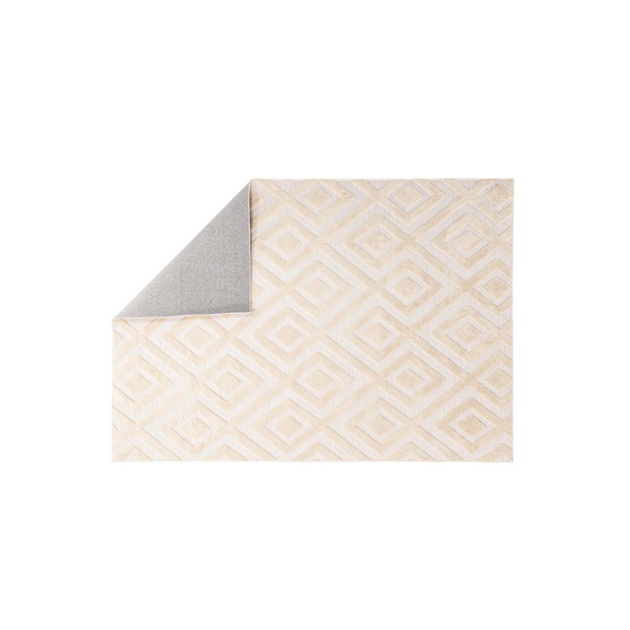 Voir la diapositive 2 : Paris Prix Tapis shaggy déco  pia  160x230cm beige
