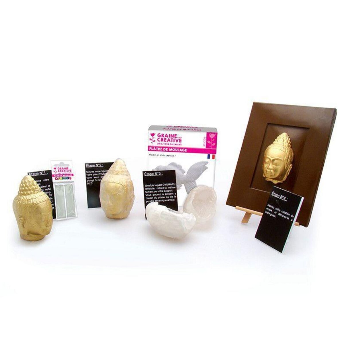 Graine créative 12 pains Oyumaru transparents