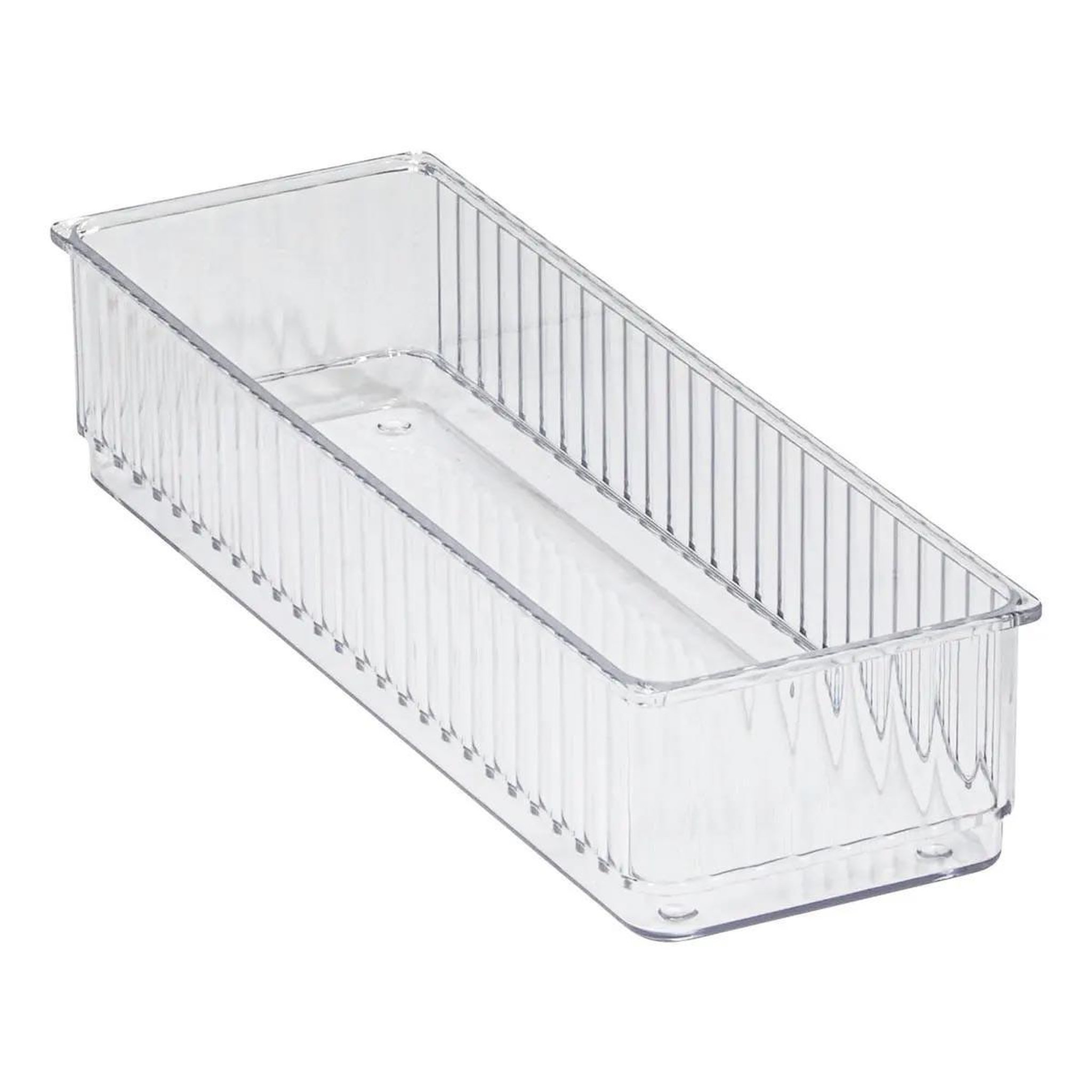Voir la diapositive 2 : FIVE Lot de 6 organiseurs de tiroir  plastor  24cm transparent
