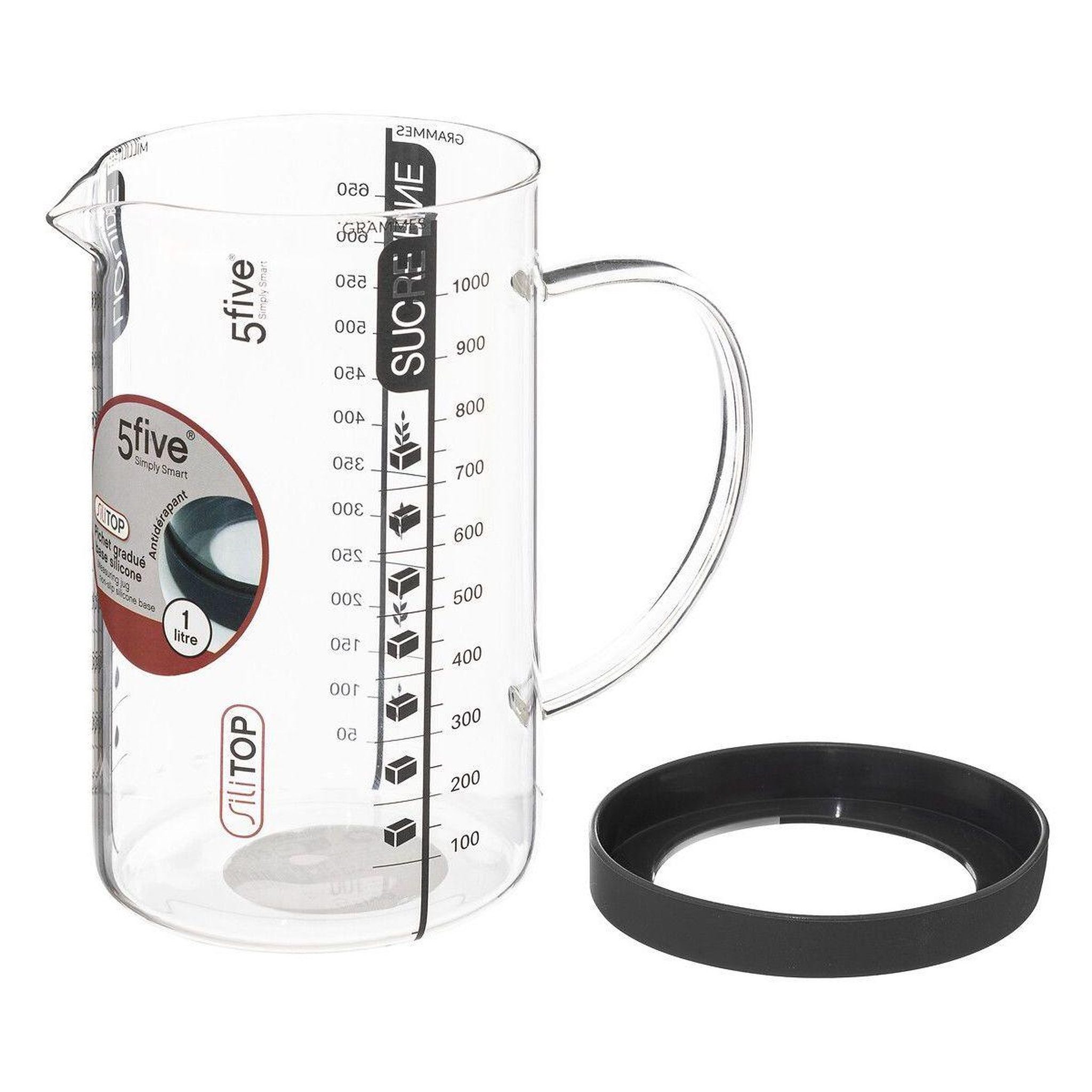 Voir la diapositive 2 : FIVE Verre Doseur 1L Neo 2