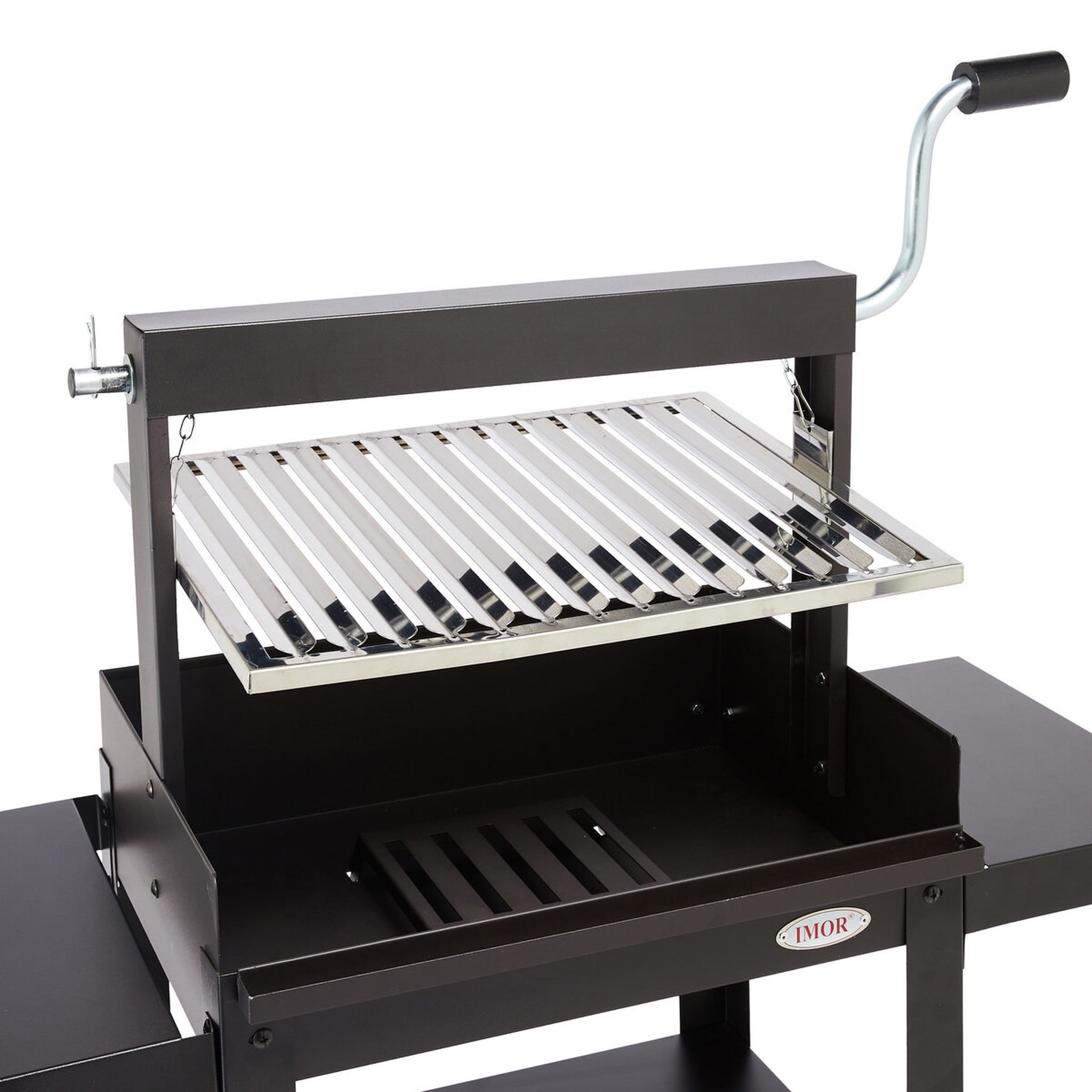 Voir la diapositive 5 : Imor Barbecue charbon de bois en acier ARGENTINO