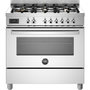 Voir la diapositive 1 : BERTAZZONI Piano de cuisson gaz PRO96L1EXT