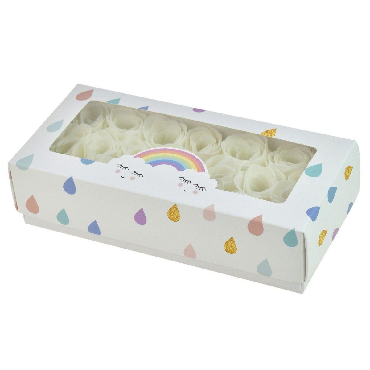 SC CRYSTAL Boite de 20 roses de savon à pétale