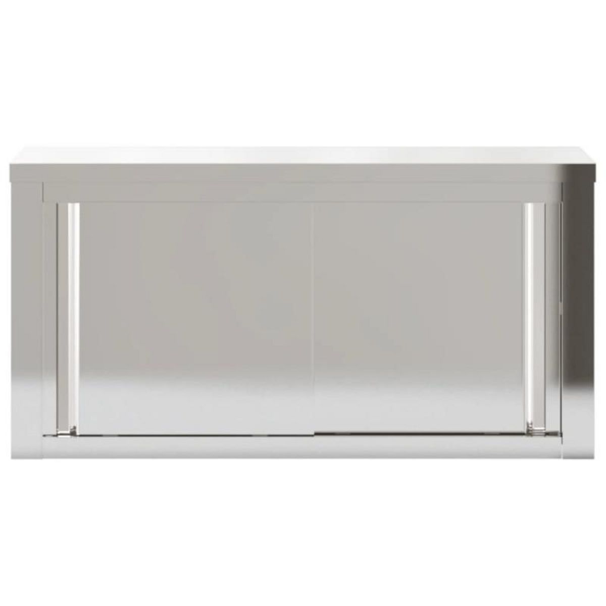 VIDAXL Armoire murale de cuisine avec portes coulissantes inox