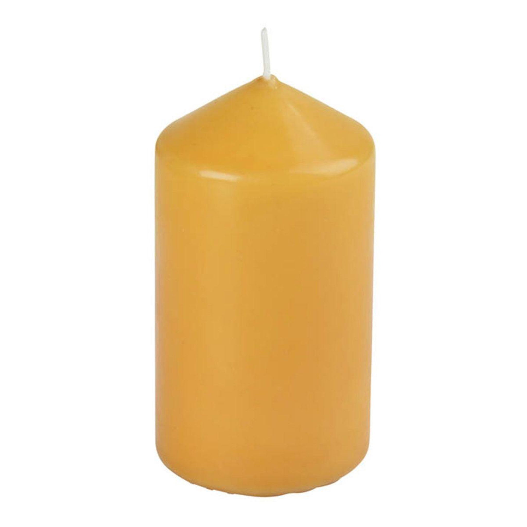 Voir la diapositive 2 : HOMEA Bougie pilier  essentiel ii  11cm orange epicée
