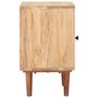 Voir la diapositive 3 : VIDAXL Table de chevet 40x30x50 cm Bois d'acacia massif