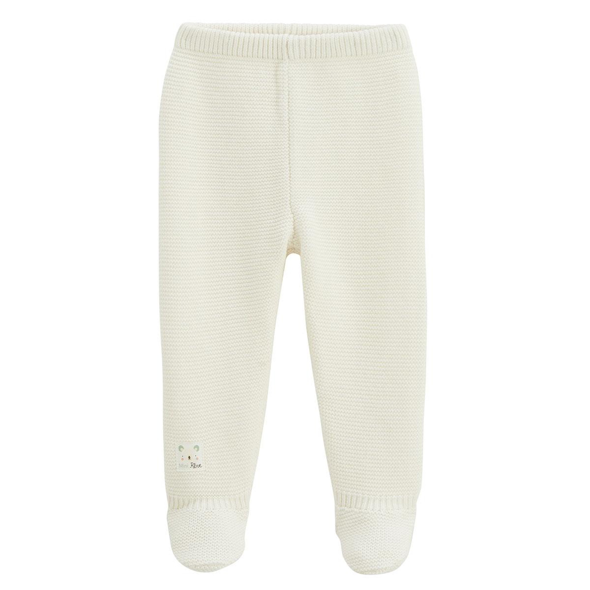 Voir la diapositive 5 : Petit BÃ©guin Ensemble bébé gilet et pantalon avec pieds en tricot mini rêve
