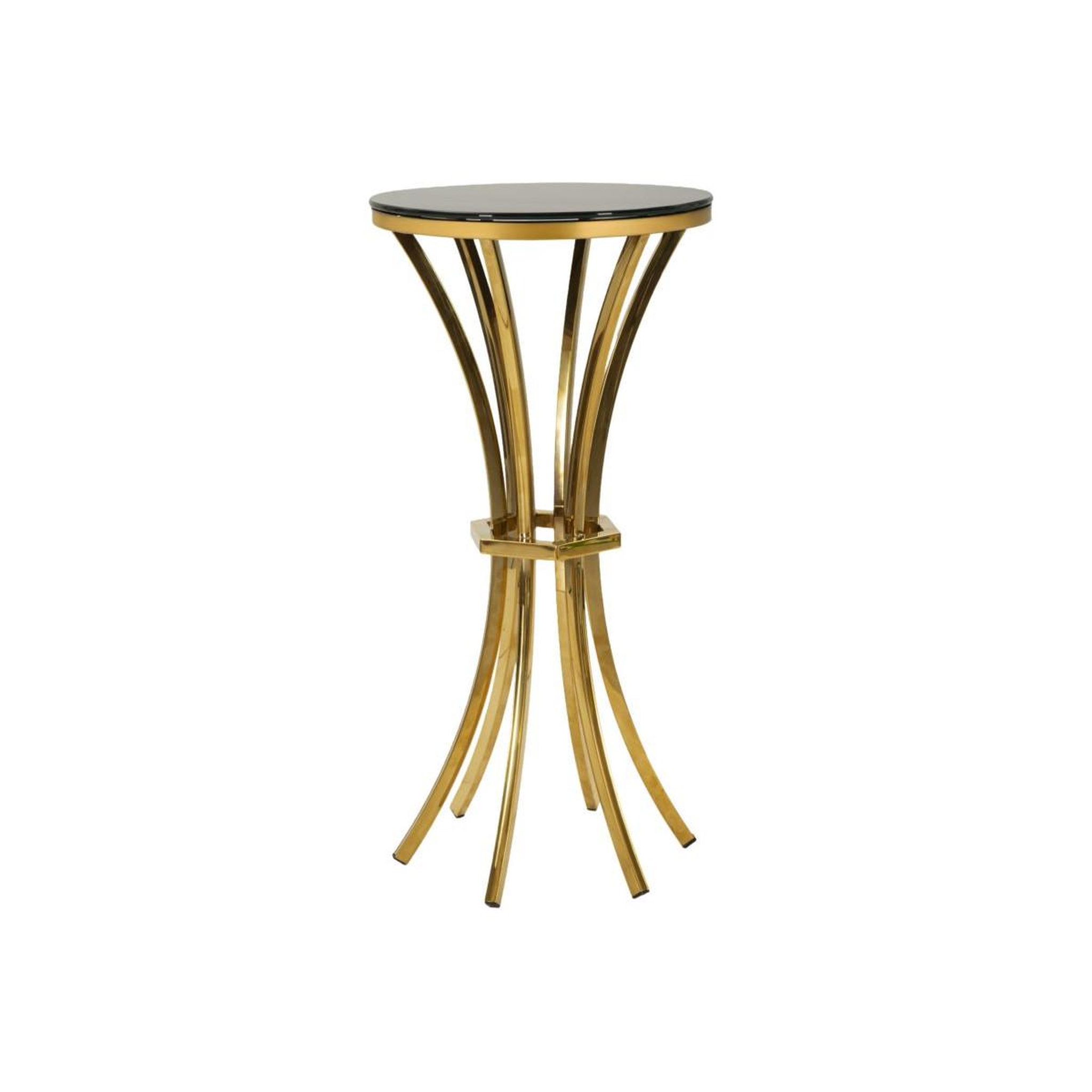 Paris Prix Table d'Appoint  Shanty  81cm Noir & Or