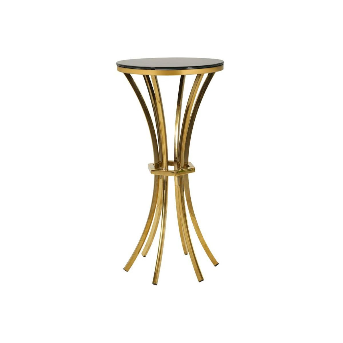 Paris Prix Table d'Appoint  Shanty  81cm Noir & Or