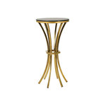 Paris Prix Table d'Appoint  Shanty  81cm Noir & Or
