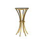 Voir la diapositive 1 : Paris Prix Table d'Appoint  Shanty  81cm Noir & Or