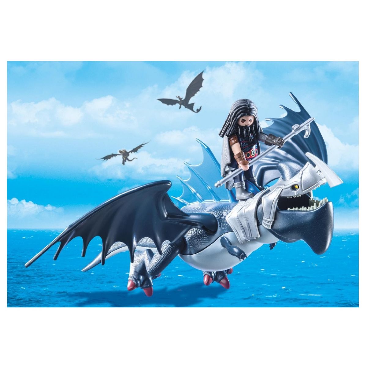PLAYMOBIL 9248 - Dragons - Drago avec dragon de combat