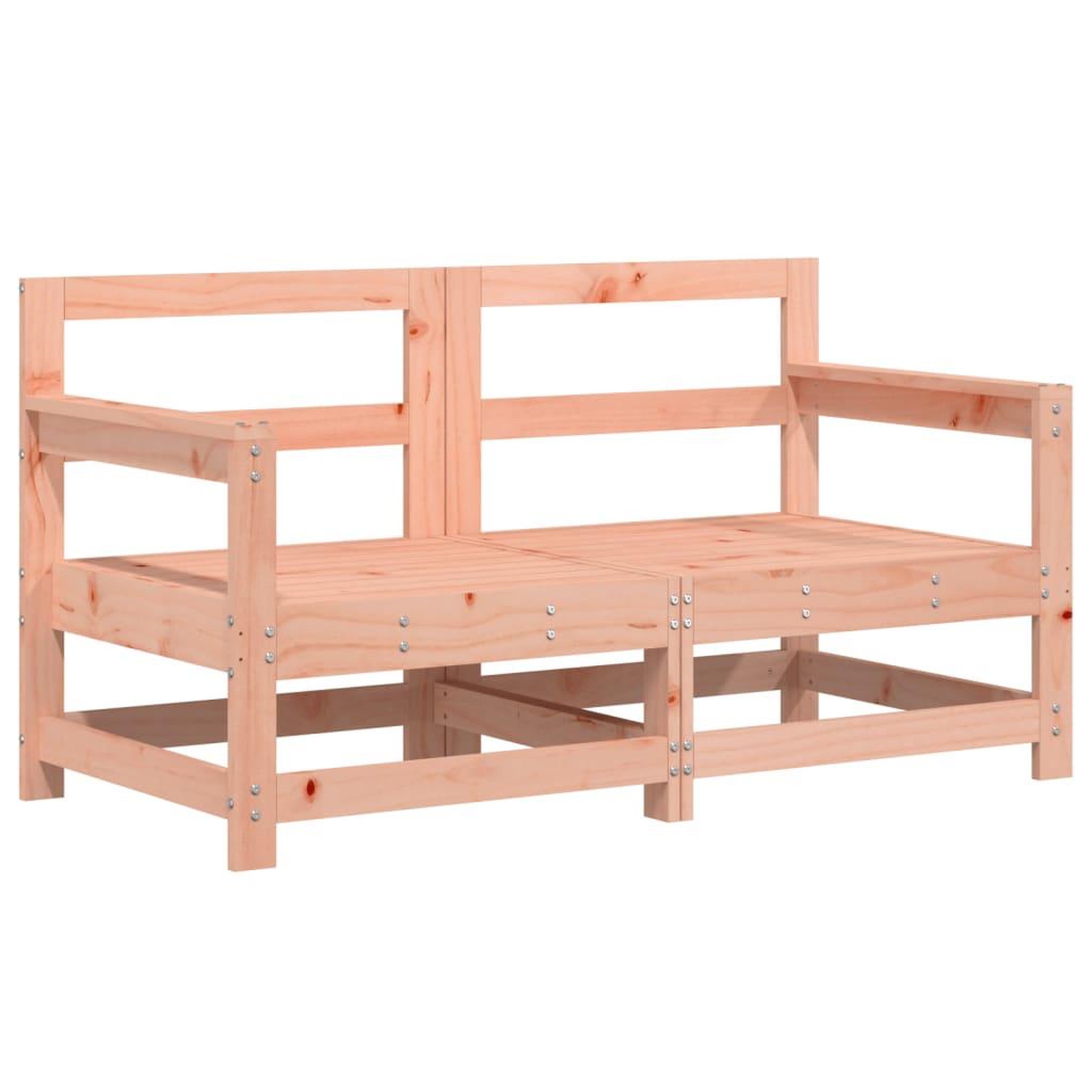 Voir la diapositive 2 : VIDAXL Canapes d'angle de jardin 2 pcs bois massif douglas