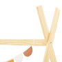 IDIMEX Lit tipi ELIN lit enfant simple en bois type montessori, 90 x 200 cm, en pin massif à la finition naturelle