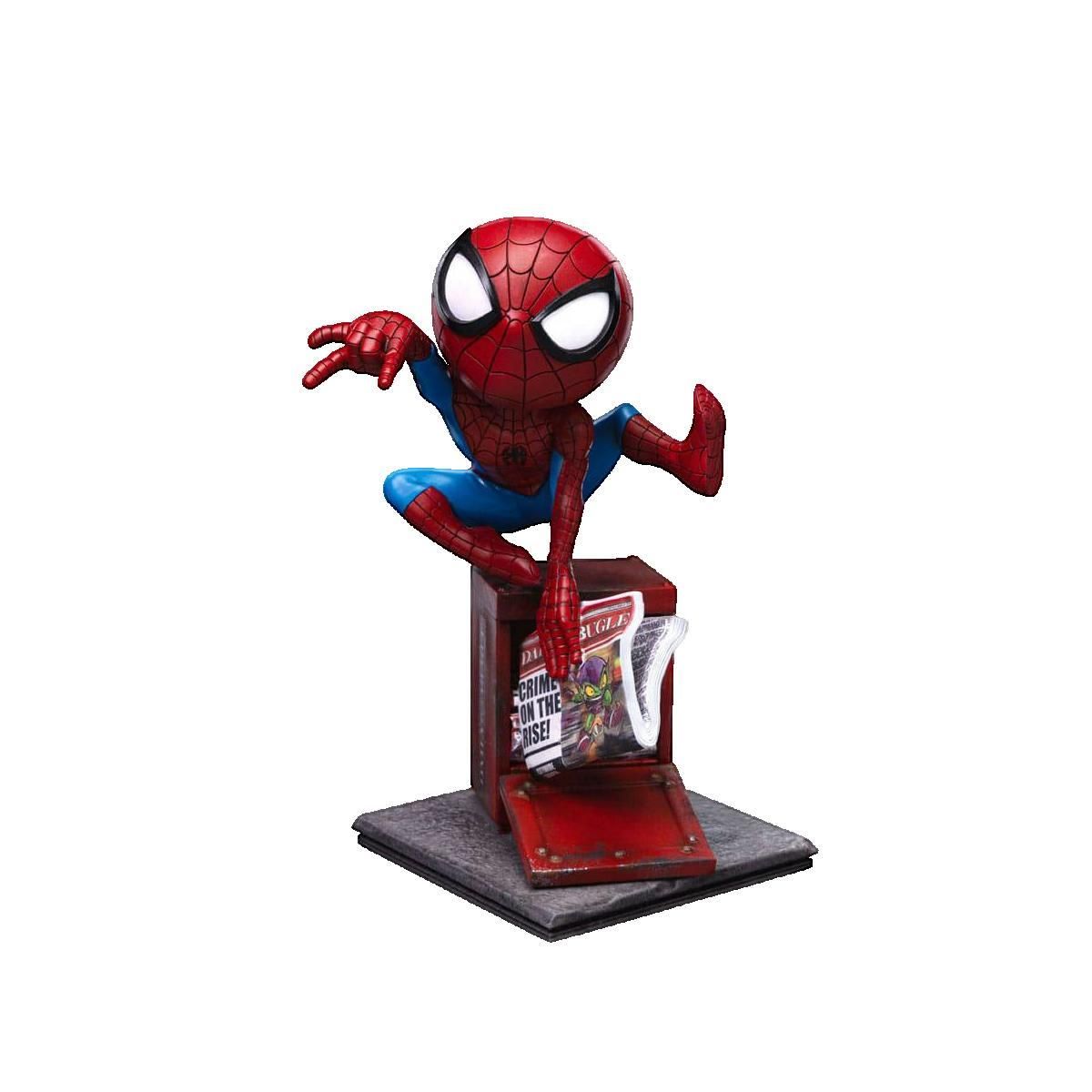 IRON STUDIOS Figurine Iron Studios Spider-Man Mini Co. costume classique bleu et rouge