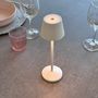 Voir la diapositive 4 : Lumisky Lampe de table sans fil EMILY Blanc Aluminium H20CM