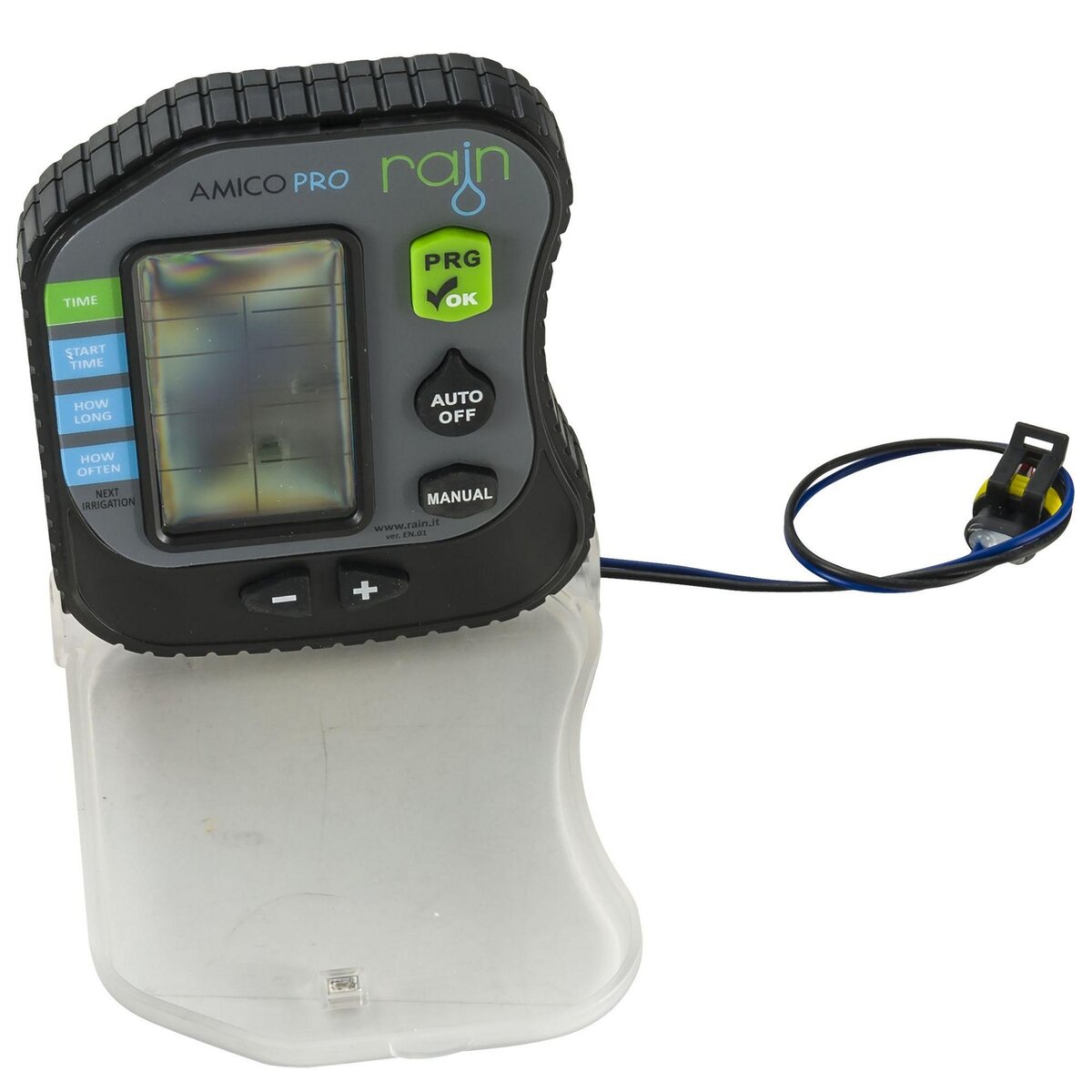 RAIN Programmateur d'arrosage étanche 9v avec électrovanne PRO