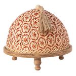 Paris Prix Cloche Alimentaire Avec Plateau  Bois  30cm Multicolore