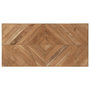 Voir la diapositive 4 : VIDAXL Table a manger 120x60x76 cm Bois massif d'acacia et de manguier