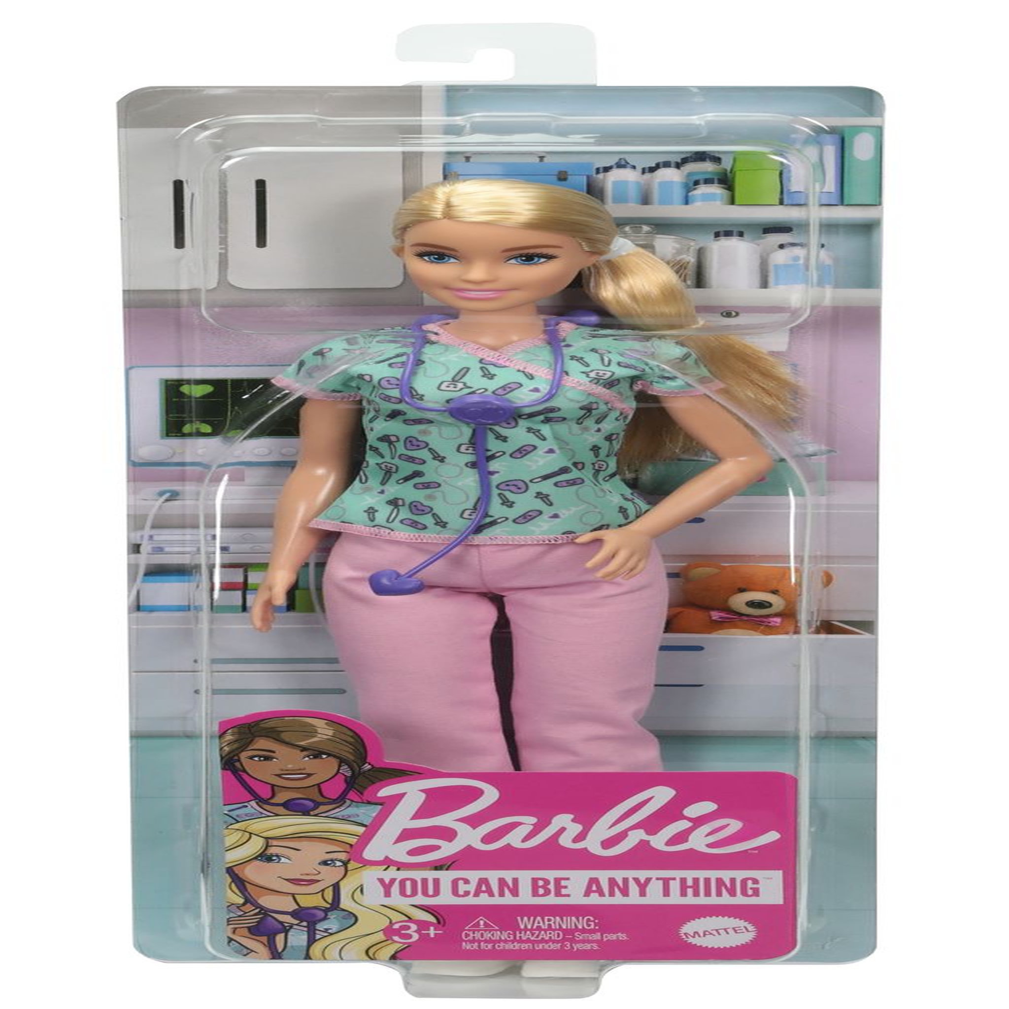 Voir la diapositive 4 : BARBIE Poupée Barbie Métiers Infirmière