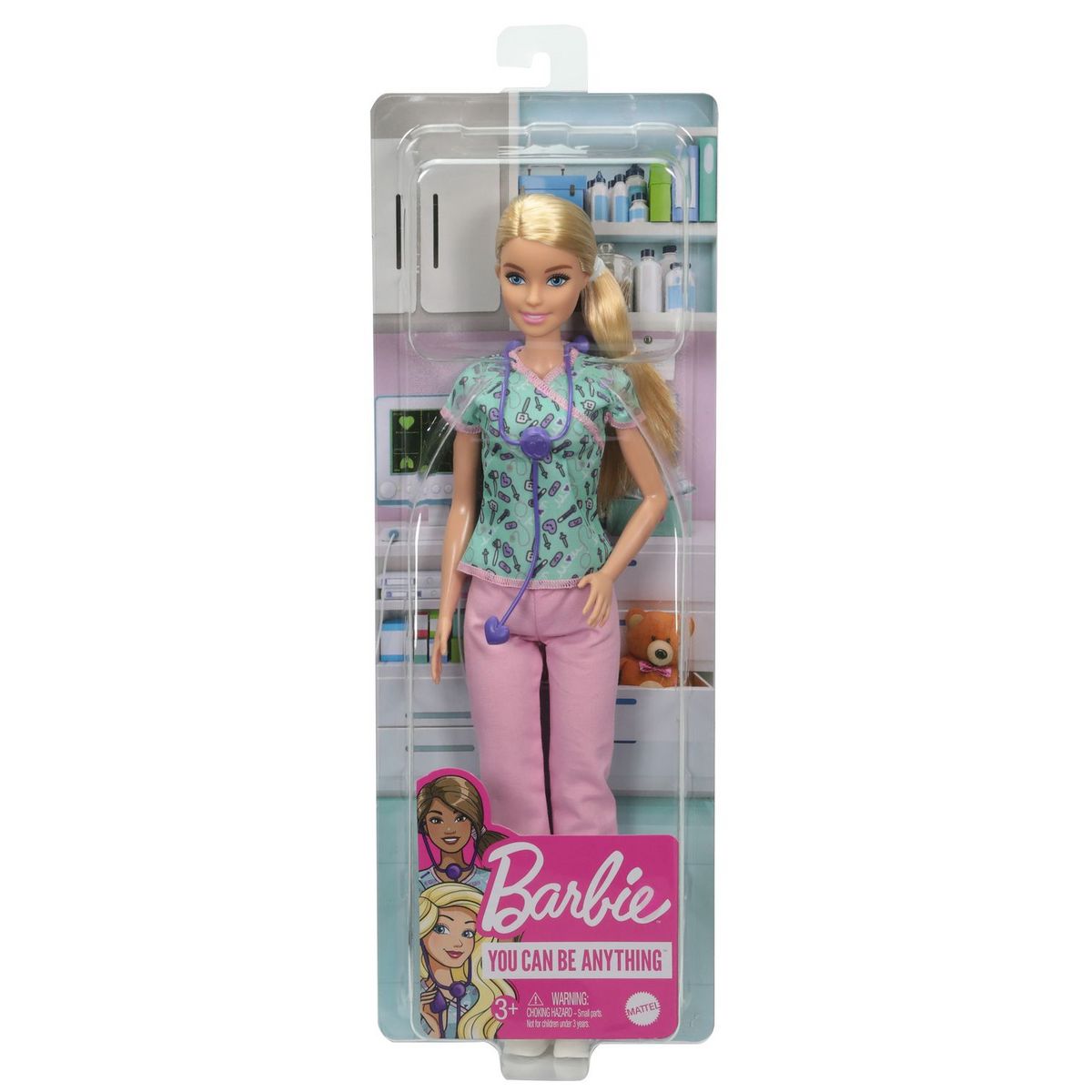 BARBIE Poupée Barbie Métiers Infirmière