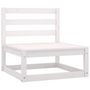 Voir la diapositive 5 : VIDAXL Salon de jardin 8 pcs avec coussins Bois de pin massif