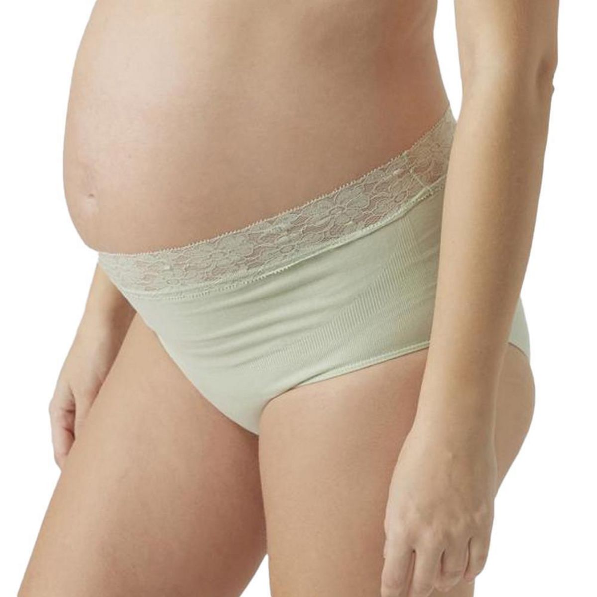 MAMALICIOUS 2x Culottes de Grossesse /Verte Femme Mamalicious Heal