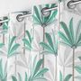 Voir la diapositive 2 : Paris Prix Rideau à Œillets Imprimé  Oasis  140x280cm Vert