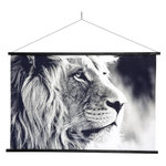 ATMOSPHERA Tableau toile Lion 73x110 cm