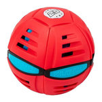 GOLIATH Phlat Ball Junior - Wahu - Classic Red - Disque qui se transforme en balle - Mixte - 5 ans et plus