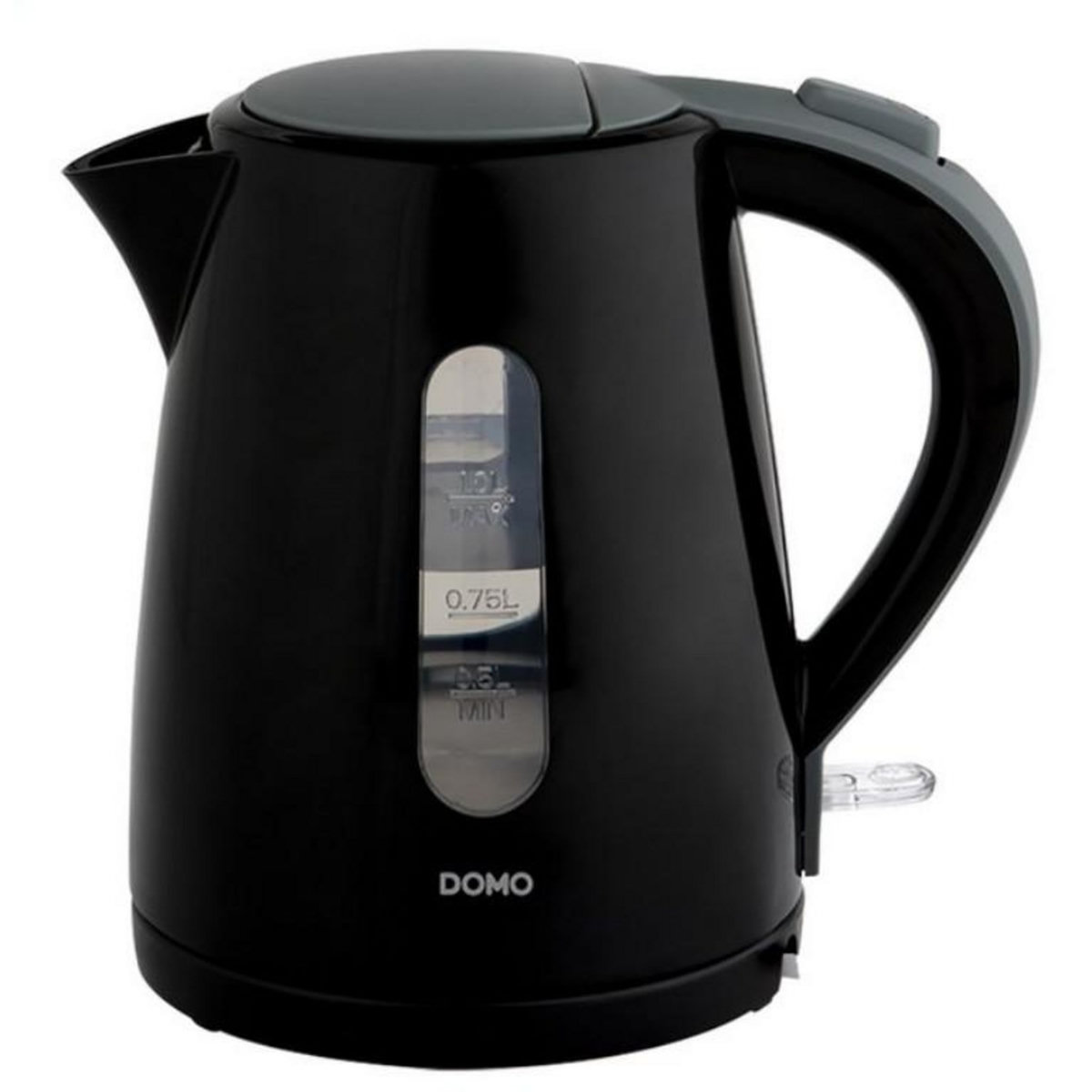 Domo Bouilloire sans fil 1l 2200w noir - do9198wk
